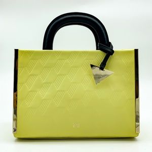 EUC HEIRLOOM Leather Tote Satchel Embossed